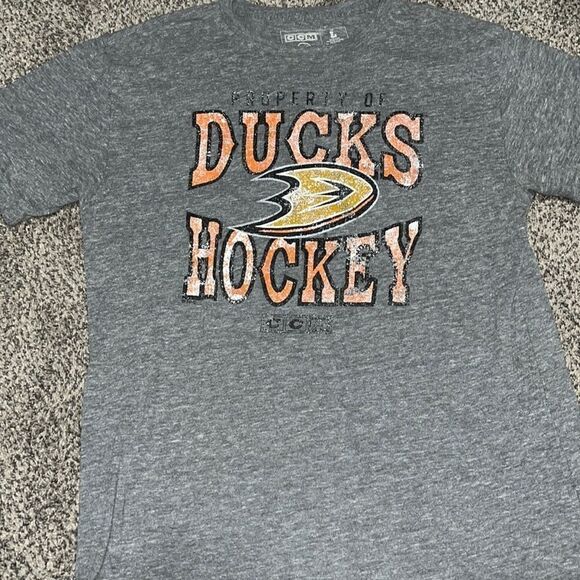 Ducks Hockey - Gray t-shirt - L - Picture 1 of 4